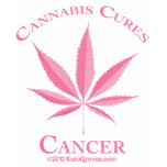 Pink Cannabis Cures Cancer Shirt