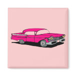 Pink Car magnets