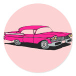Pink Car stickers
