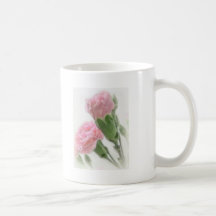 Pink Carnations 2 Serene Mugs