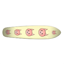 Pink Cat. Adorable kitty. Skateboard Decks