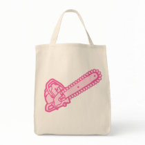 Pink Chainsaw of Love Bag
