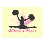 Pink Cheering Rocks T-shirts and Gifts Postcard