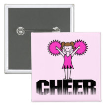 Pink Cheerleading T-shirts and Gifts