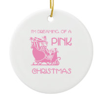 Pink Christmas Ornament ornaments