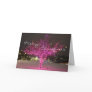 Pink Christmas Tree Card