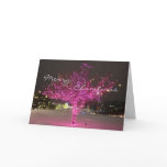 Pink Christmas Tree cards