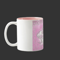 Pink Chrome Rose Mug