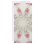Pink Chrysanthemums Kaleidoscope Art 2 rack cards
