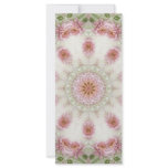 Pink Chrysanthemums Kaleidoscope Art 6 rack cards