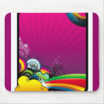 pink-circles mousepad