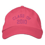 Pink Class of 2010 Embroidered Hat embroidered hats
