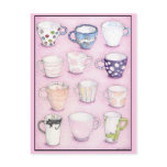 Pink Collection Postcard
