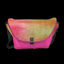 Pink messenger bags