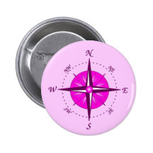 Pink Compass Rose