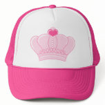 Pink Crown with Heart hats