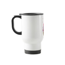 Pink Cupcake and Hearts Coffee Mugs