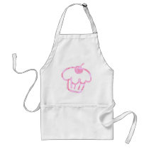pink cupcake aprons