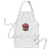 Pink Cupcake Apron