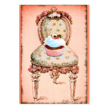 Pink Cupcake Bakery Business Profile Card Business Card