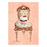 Pink Cupcake Bakery Business Profile Card Business Card