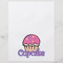 Pink Cupcake Flyers