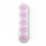 Pink Cupcake. Iced cake illustration. Custom skateboards