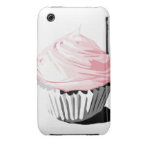 Pink cupcake iPhone3G Iphone 3 Cover