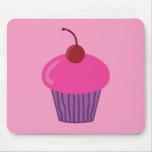 Pink Cupcake Mouse Pads