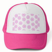 Pink Cupcake Pattern. Trucker Hat