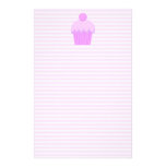 Pink Cupcake. stationery