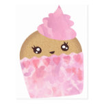 Pink Cupcake Postcard