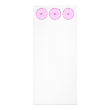 Pink Cupcake. Rack Card Design