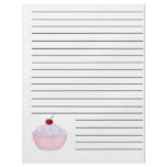 Pink Cupcake Recipe Binder Pages flyers