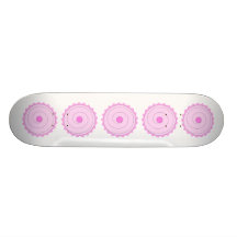 Pink Cupcake. Skate Boards