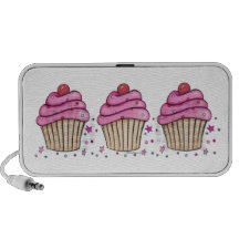 Pink Cupcake Speaker