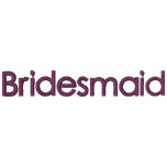 Pink & Currant Bridesmaid Wedding T-Shirt embroidered shirts