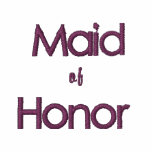Pink & Currant Maid of Honour Wedding T-Shirt embroidered shirts