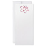 Pink Daffodil rack cards