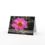 Pink Dahlia & Bee cards