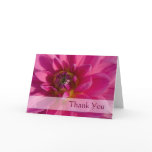 Pink Dahlia • Thank You Card