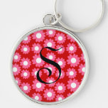 Pink Daisies Keychains