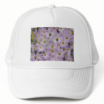 Pink Daisies Plus Mesh Hats