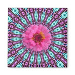 Pink Daisy in Crystal Light magnets
