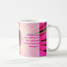 Pink Daisy Mother Gift Quote Mug