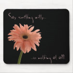 Pink Daisy mousepads