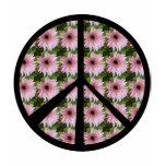Pink Daisy Peace Sign t-shirts