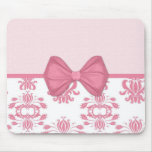 Pink Damask (17) mousepads