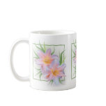 Pink Day Lilies mugs