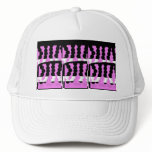 Pink designer hat